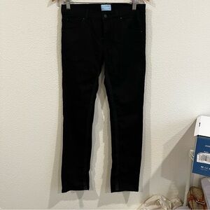 Lanvin girls size 14 black skinny jeans